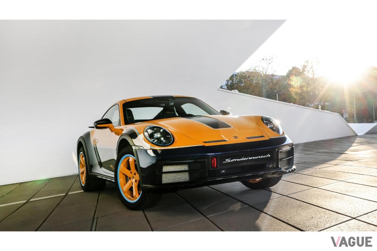 ポルシェの特別モデル「911ダカール･ゾンダーヴンシュ」のエクステリア