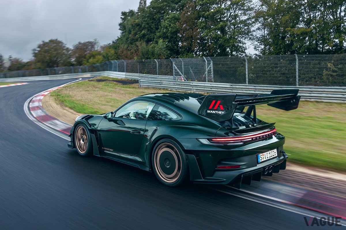 新しい「マンタイ・キット」を装着したポルシェ911 GT3 RS