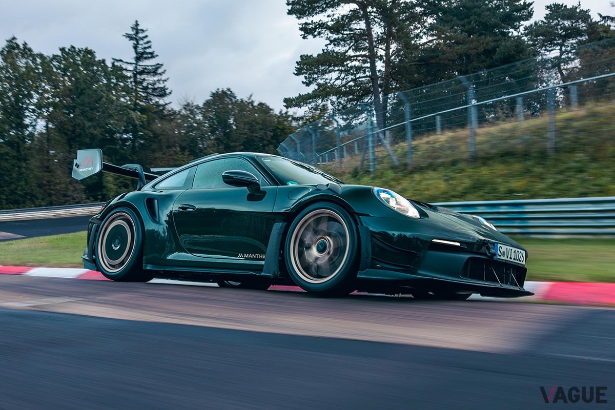 新しい「マンタイ・キット」を装着したポルシェ911 GT3 RS