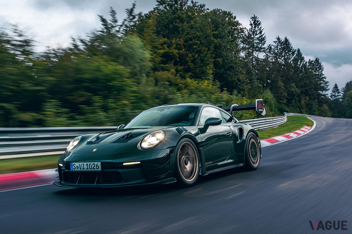 新しい「マンタイ・キット」を装着したポルシェ911 GT3 RS