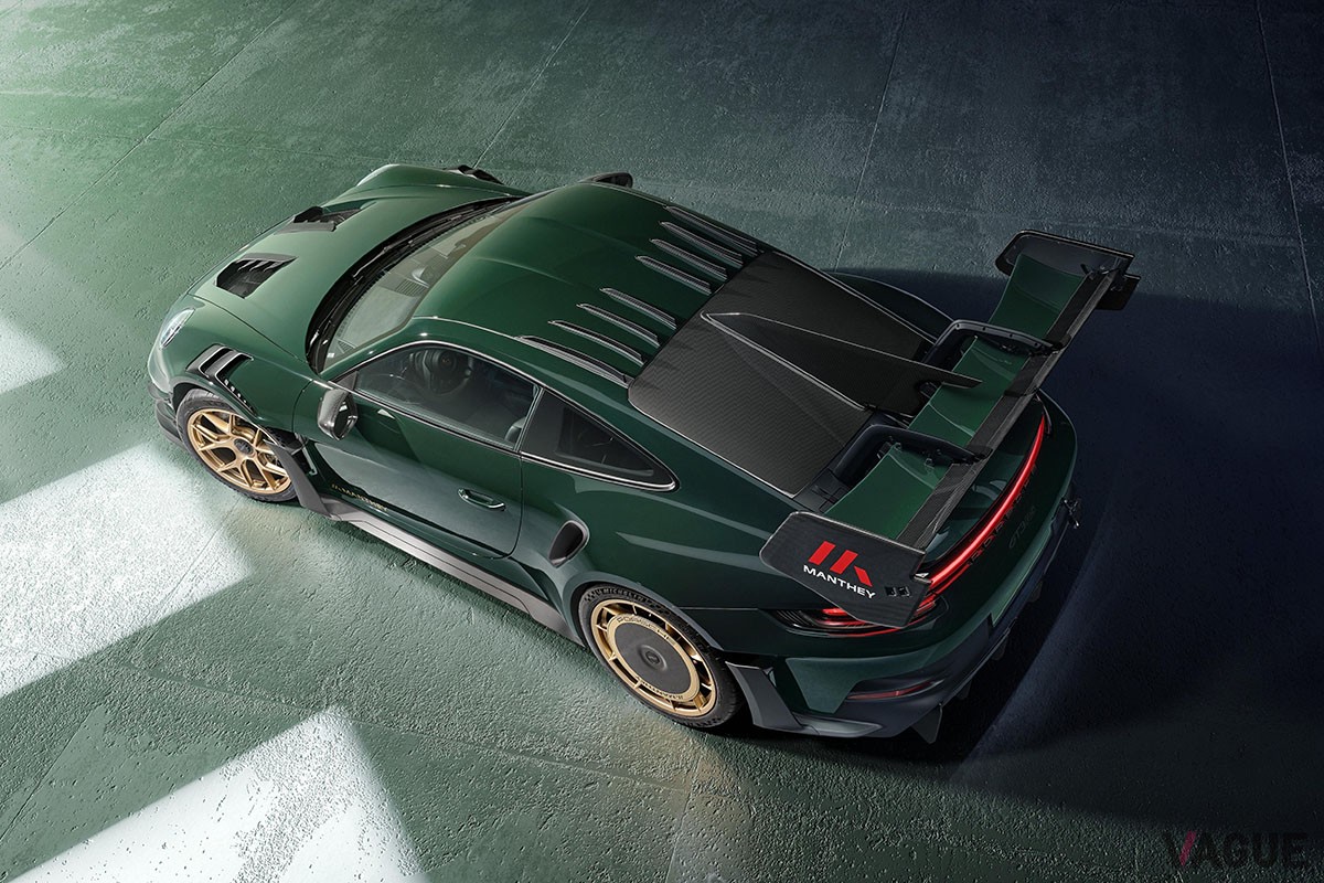 新しい「マンタイ・キット」を装着したポルシェ911 GT3 RS