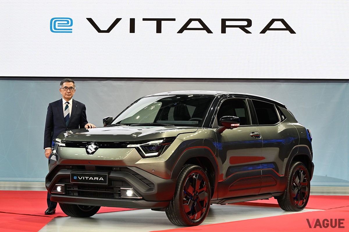 イタリア・ミラノで開催されたスズキ新型「eビターラ」発表会の様子