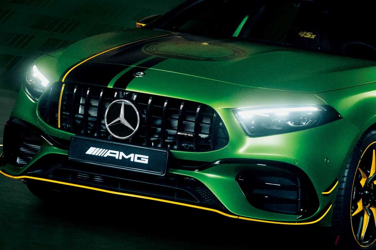 メルセデスAMGの限定車「A45S 4MATIC＋ファイナルエディション」