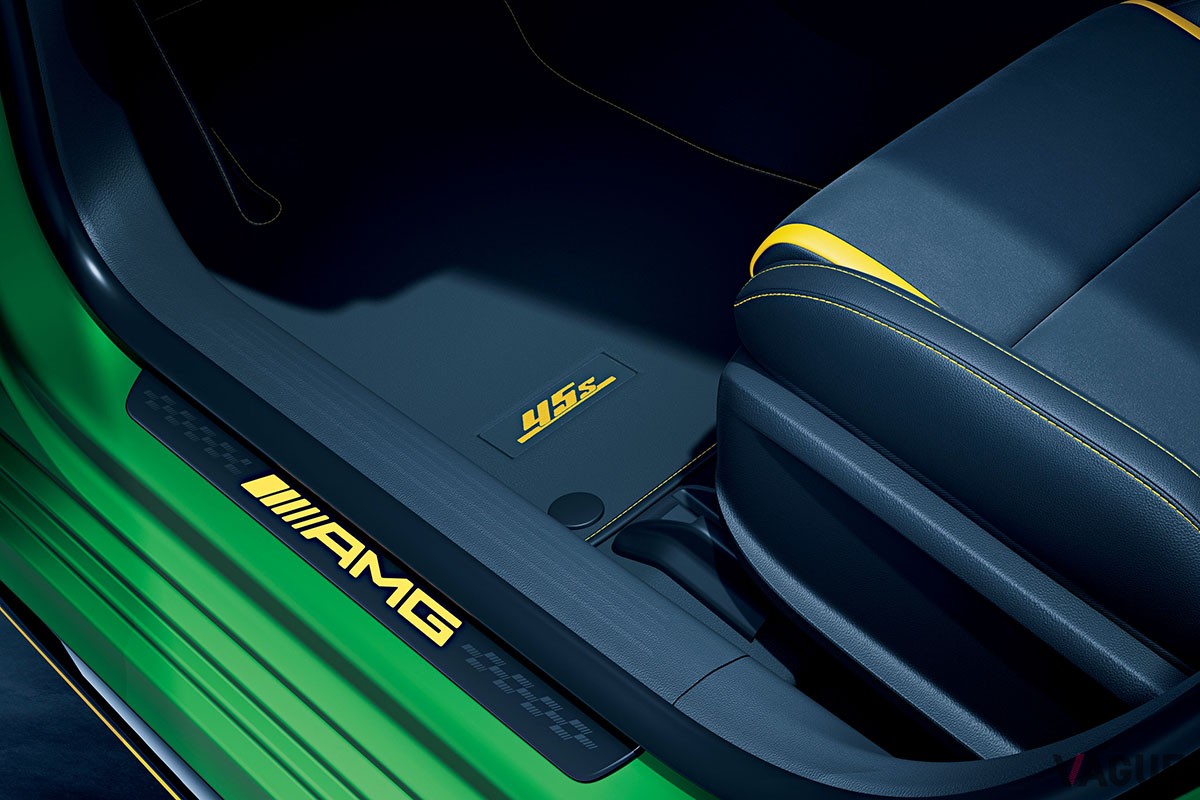 メルセデスAMGの限定車「A45S 4MATIC＋ファイナルエディション」のインテリア