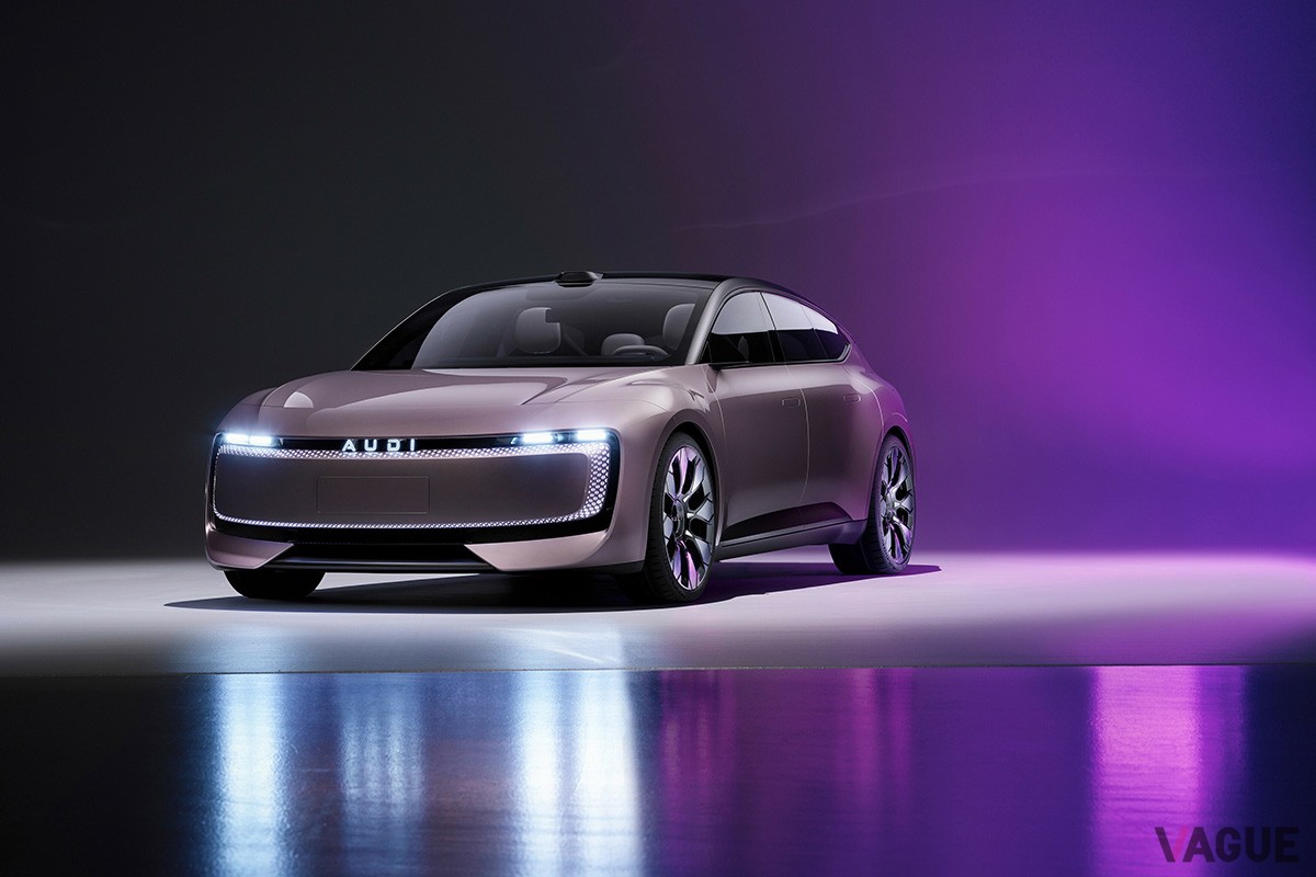 2024年11月に広州モーターショーで世界初公開された「AUDI Eコンセプト」