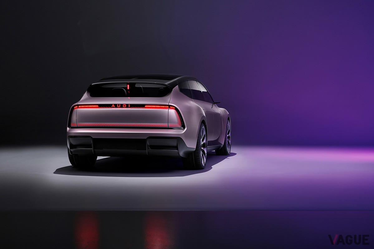 2024年11月に広州モーターショーで世界初公開された「AUDI Eコンセプト」