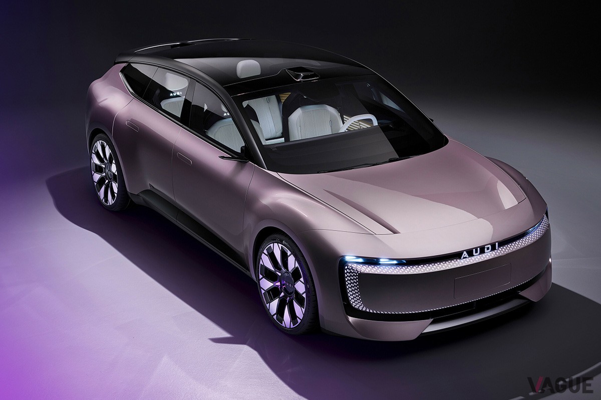 2024年11月に広州モーターショーで世界初公開された「AUDI Eコンセプト」