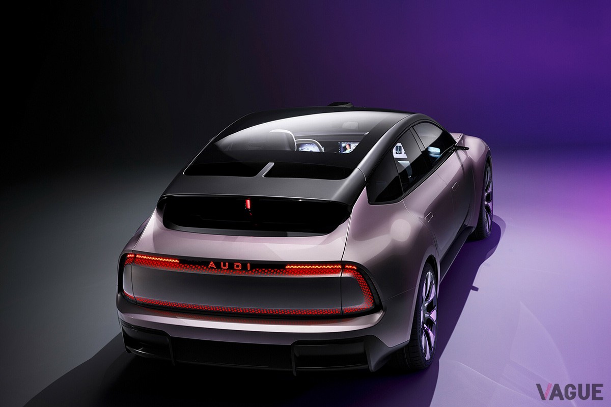 2024年11月に広州モーターショーで世界初公開された「AUDI Eコンセプト」
