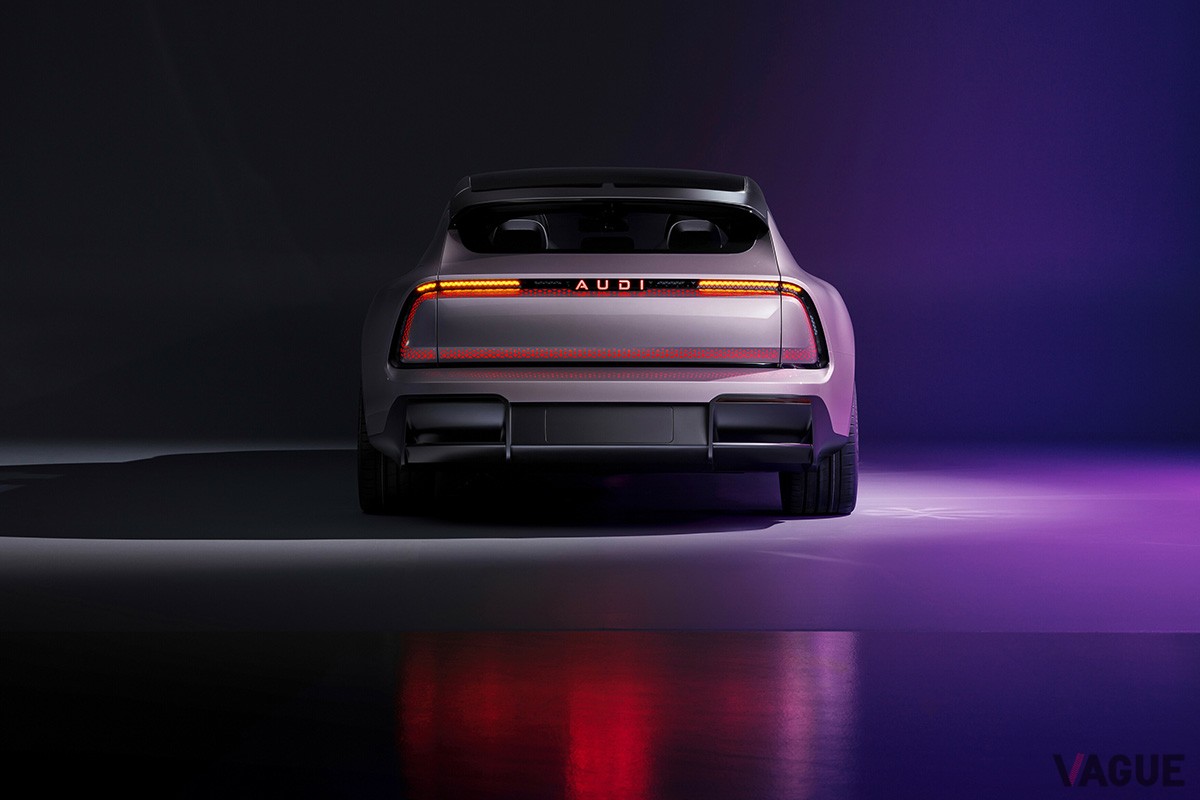 2024年11月に広州モーターショーで世界初公開された「AUDI Eコンセプト」