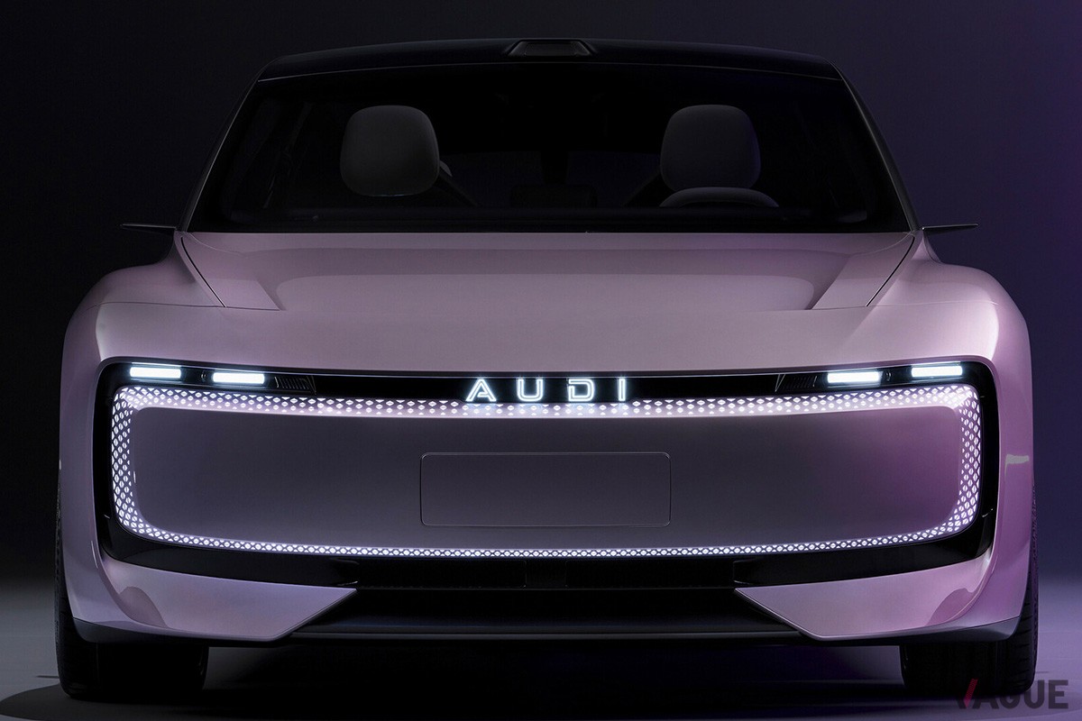 2024年11月に広州モーターショーで世界初公開された「AUDI Eコンセプト」