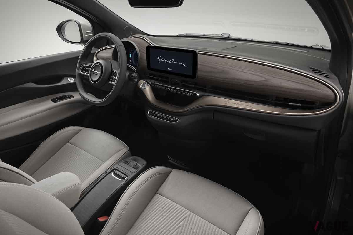 米国で公開された「フィアット500e ジョルジオ アルマーニ コレクターズエディション」