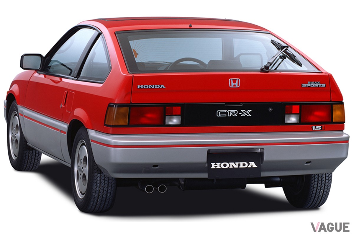 1983年6月に登場したホンダ「バラードスポーツCR-X」