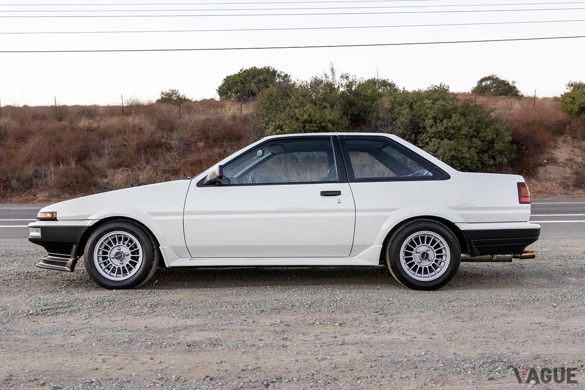 海外オークションサイトに登場した1987年式トヨタ「スプリンタートレノ」