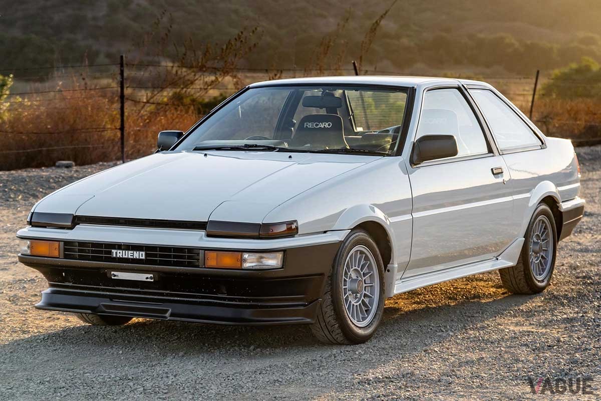 海外オークションサイトに登場した1987年式トヨタ「スプリンタートレノ」