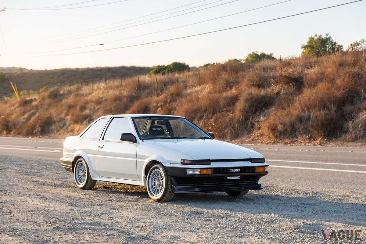 海外オークションサイトに登場した1987年式トヨタ「スプリンタートレノ」