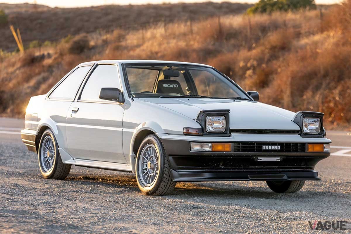 海外オークションサイトに登場した1987年式トヨタ「スプリンタートレノ」