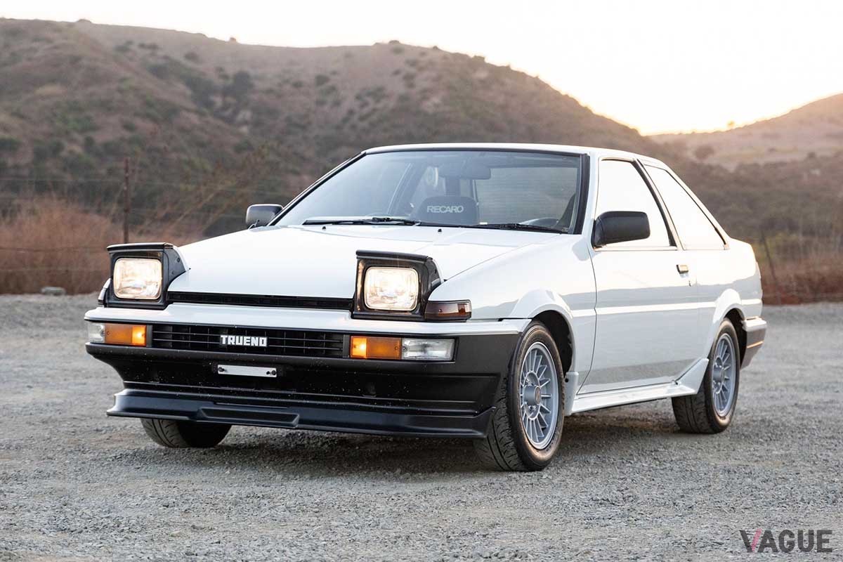 海外オークションサイトに登場した1987年式トヨタ「スプリンタートレノ」