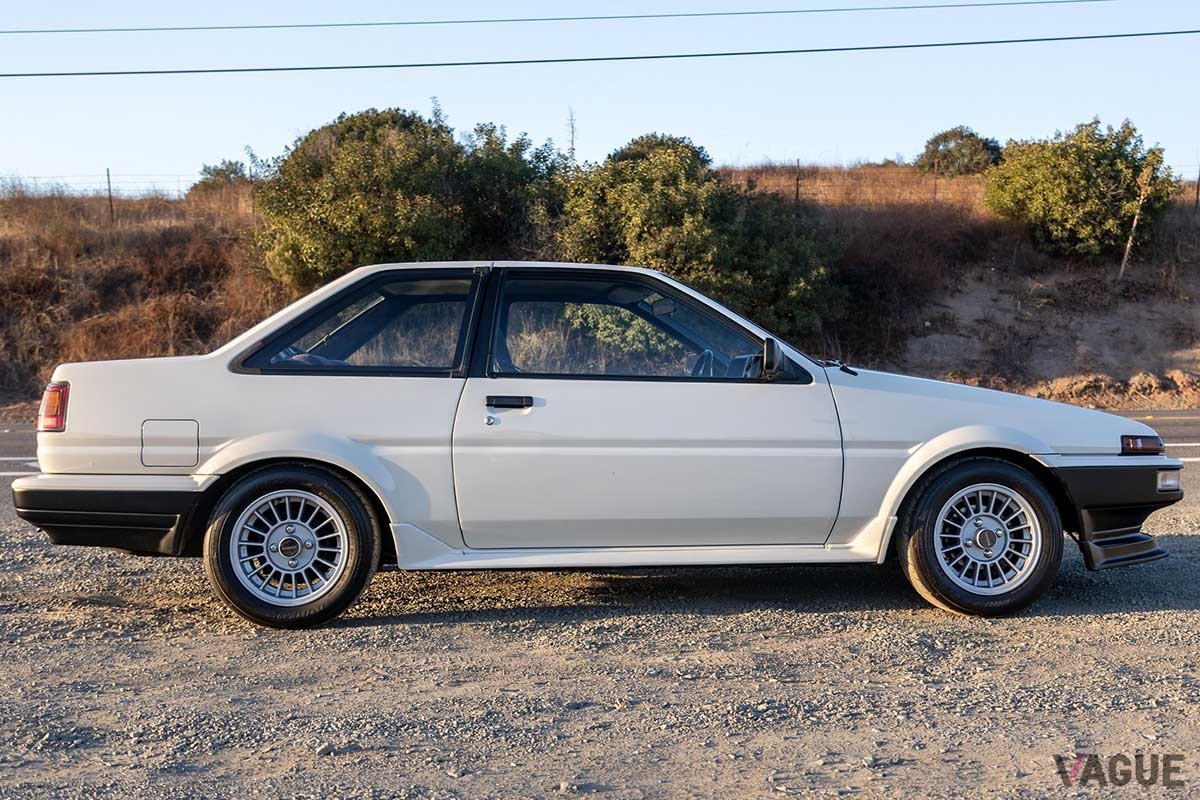 海外オークションサイトに登場した1987年式トヨタ「スプリンタートレノ」