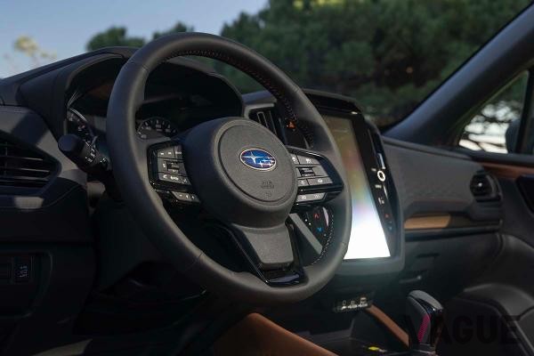 米国で世界初公開されたスバル新型「フォレスター」のインテリア