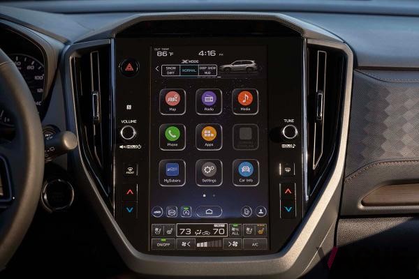 米国で世界初公開されたスバル新型「フォレスター」のインテリア
