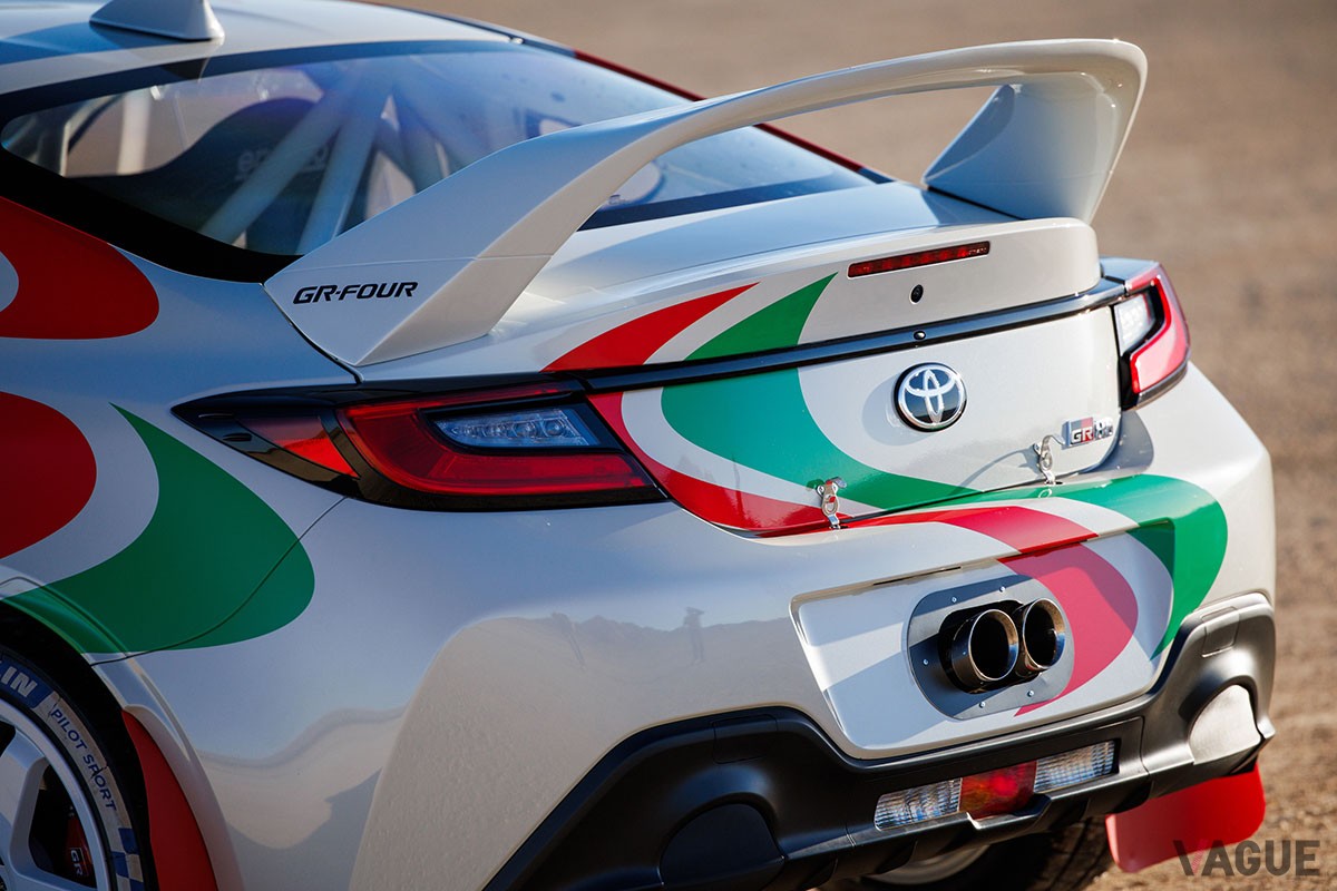 北米トヨタが「SEMAショー2024」で実車を公開した「GR86ラリー レガシー コンセプト」