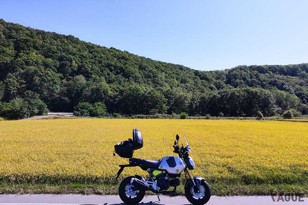 景色の良い場所をツーリングするお供にぴったり
