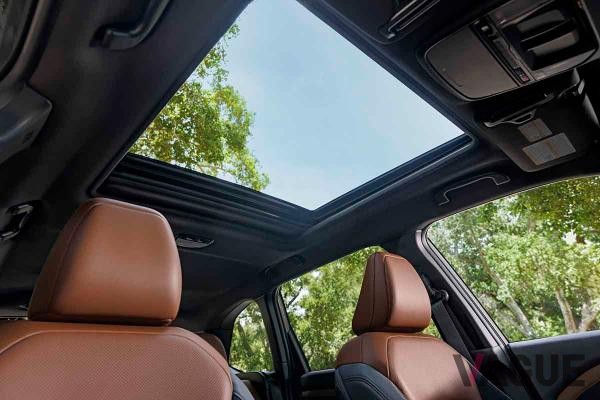 米国で世界初公開されたスバル新型「フォレスター」のインテリア