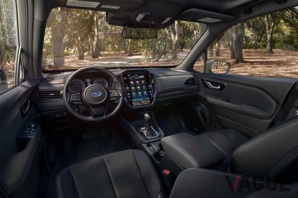 米国で世界初公開されたスバル新型「フォレスター」のインテリア