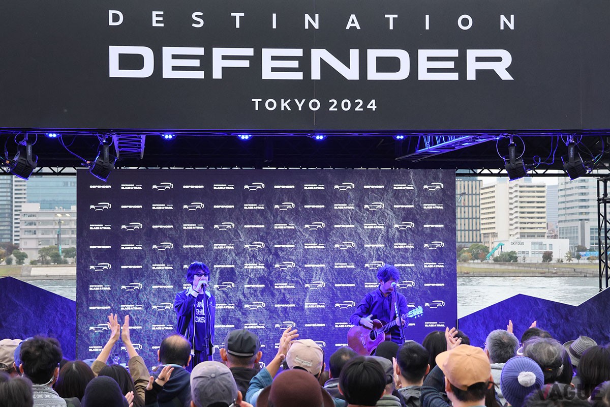 ランドローバー「ディフェンダー」の公式イベント「DESTINATION DEFENDER TOKYO 2024」の会場風景