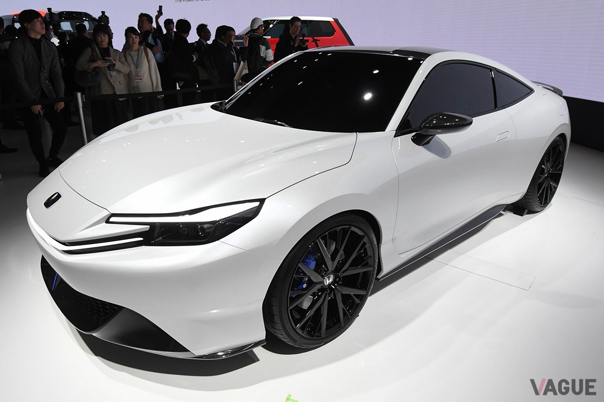 「ジャパンモビリティショー2023」で世界初公開されたホンダ「プレリュード・コンセプト」