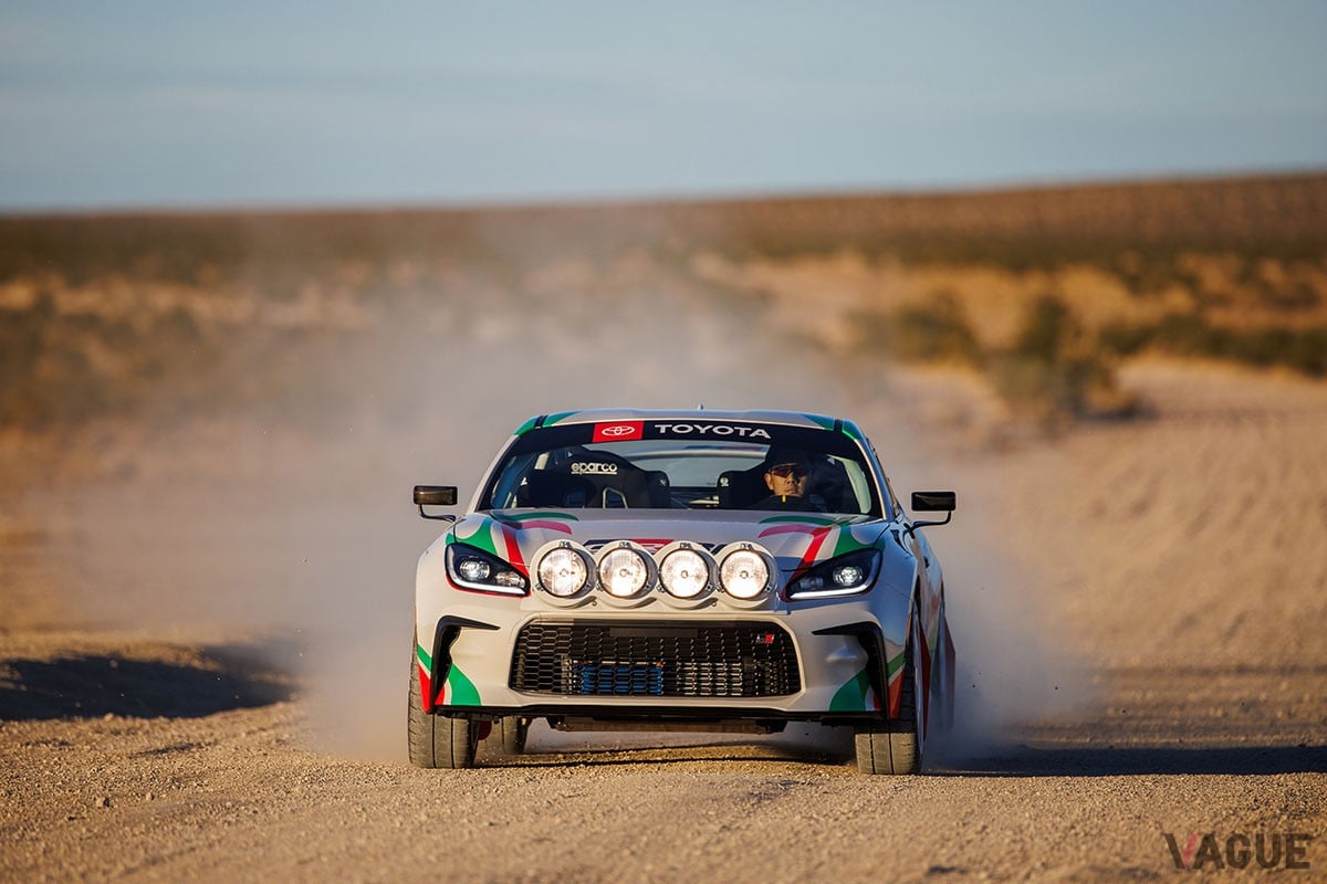 北米トヨタが「SEMAショー2024」で実車を公開した「GR86ラリー レガシー コンセプト」