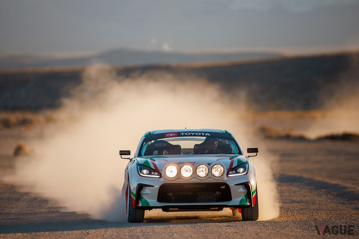 北米トヨタが「SEMAショー2024」で実車を公開した「GR86ラリー レガシー コンセプト」