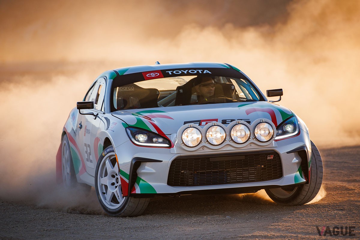 北米トヨタが「SEMAショー2024」で実車を公開した「GR86ラリー レガシー コンセプト」