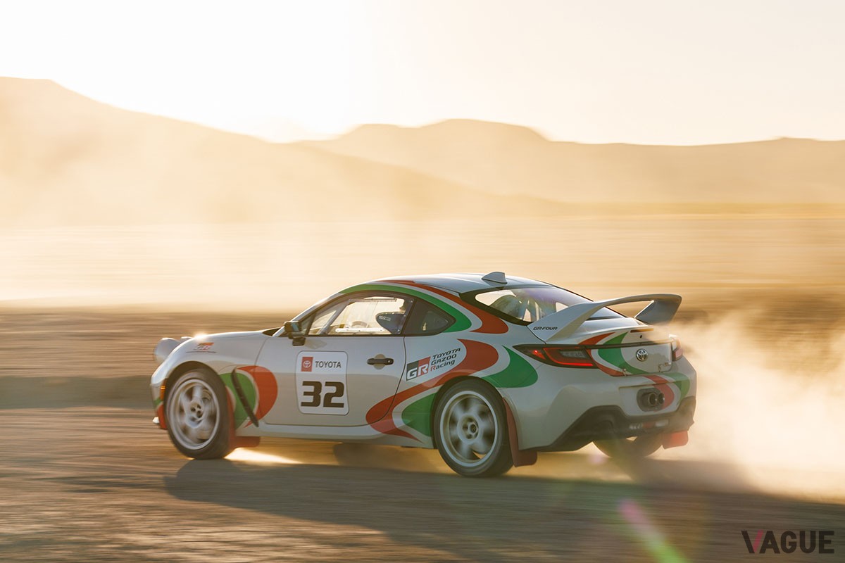 北米トヨタが「SEMAショー2024」で実車を公開した「GR86ラリー レガシー コンセプト」