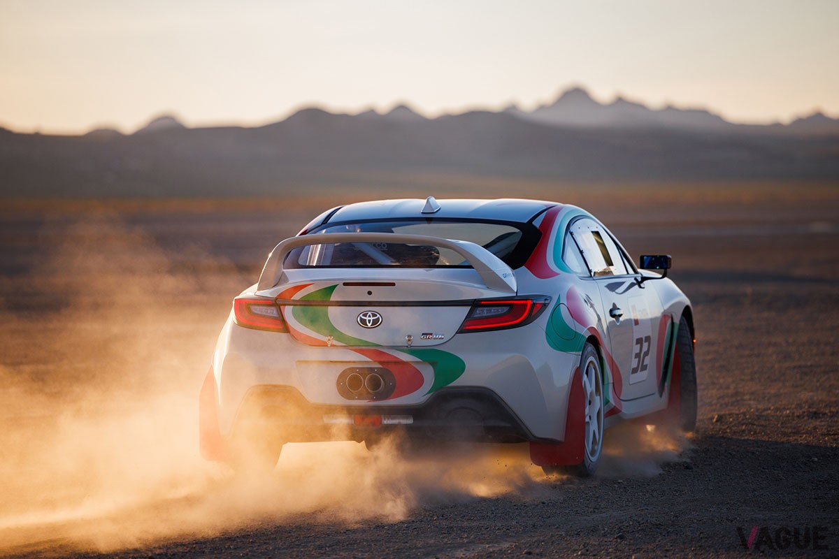 北米トヨタが「SEMAショー2024」で実車を公開した「GR86ラリー レガシー コンセプト」