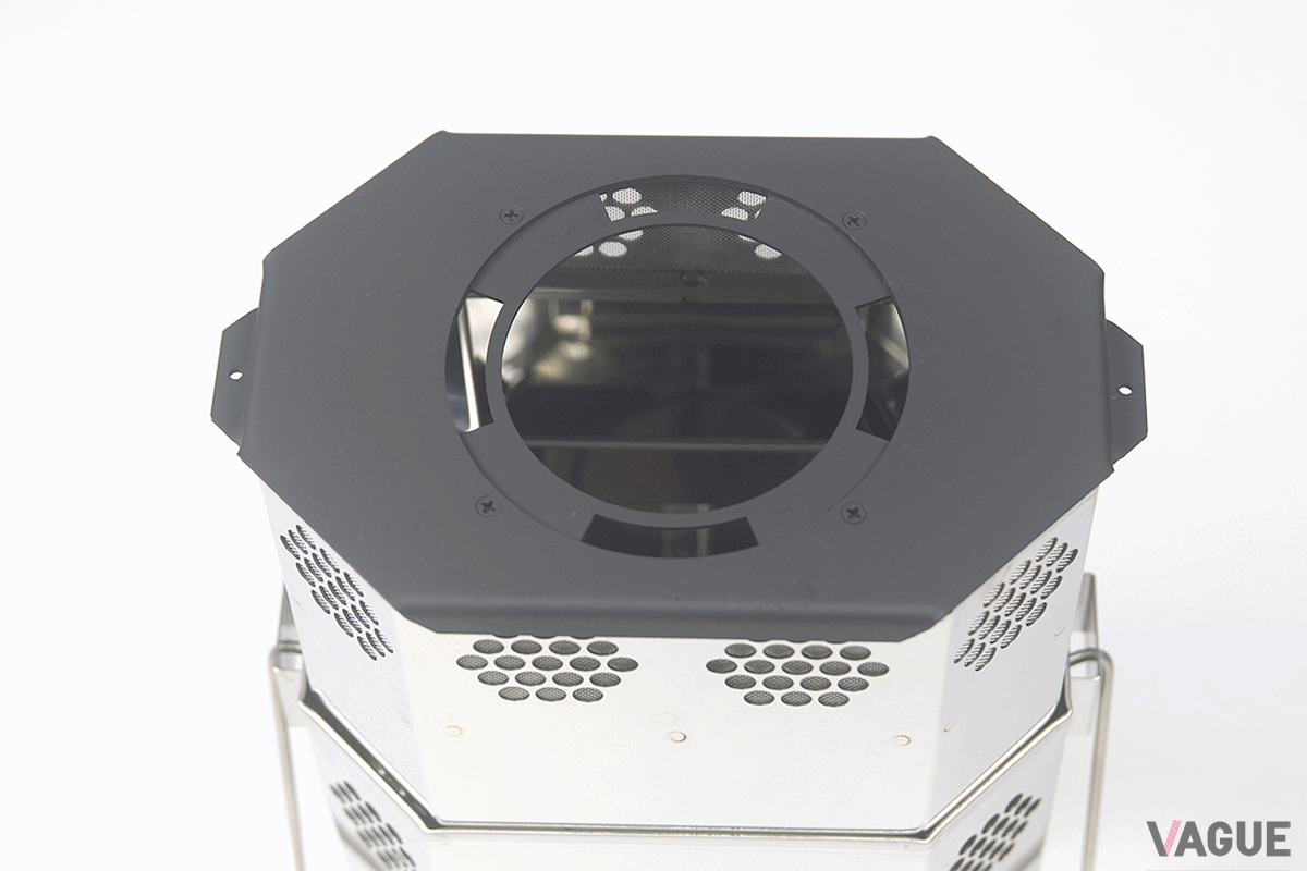 火力をコントロールする天板