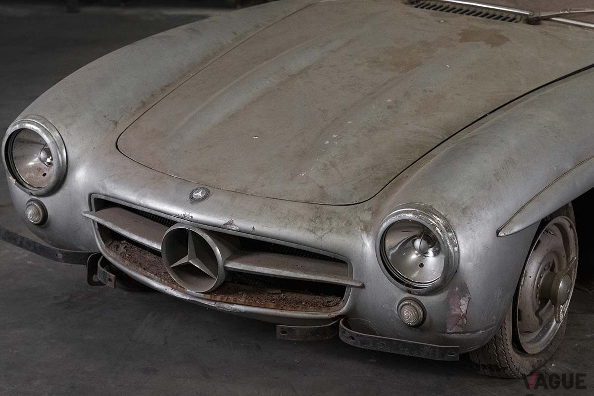オークションで高値で落札された1956年式メルセデス・ベンツ「300SLアロイ・ガルウイング」Patrick Ernzen（c）2024 Courtesy of RM Sotheby's