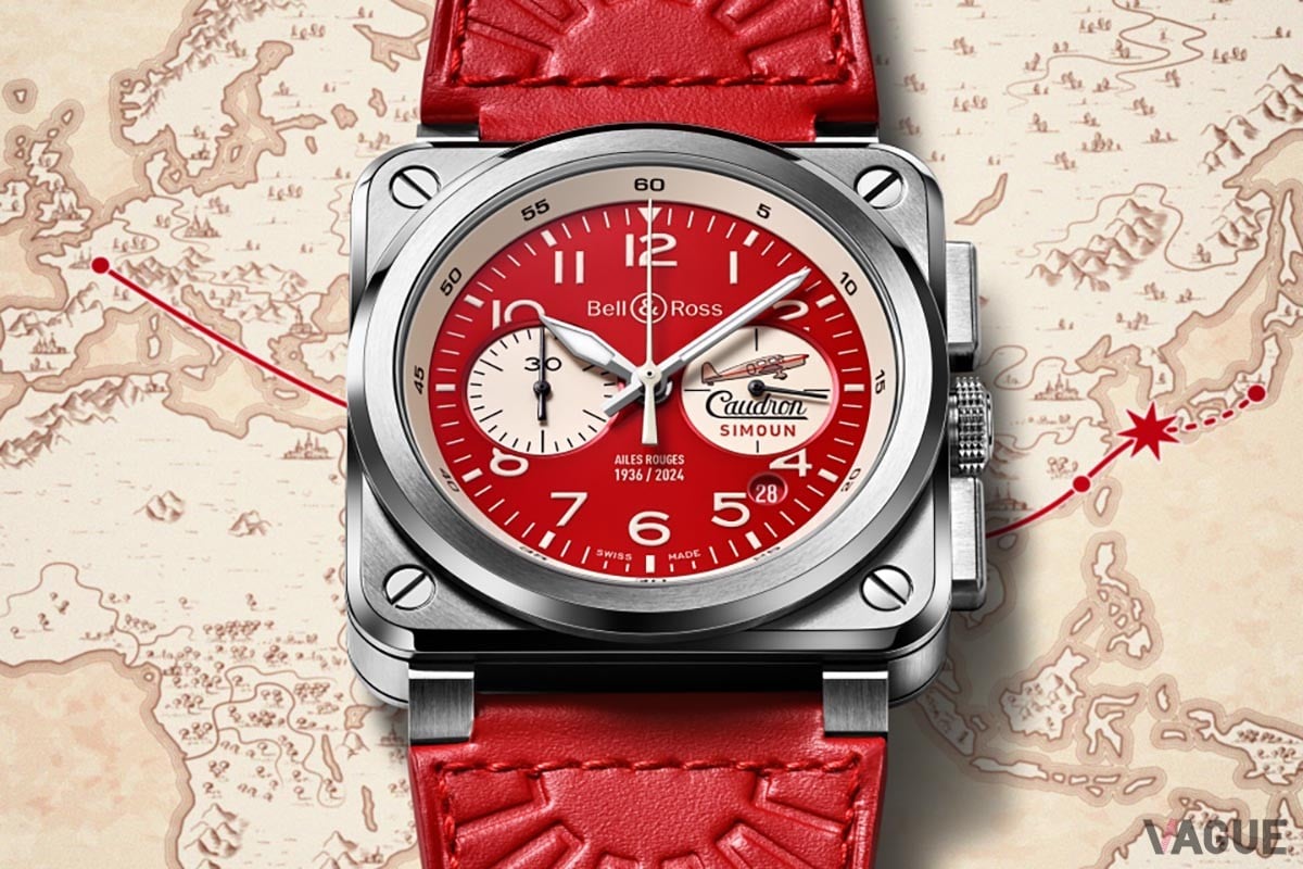 真っ赤な日本限定「ベル＆ロス」が誕生！ 日仏の友好関係を象徴する