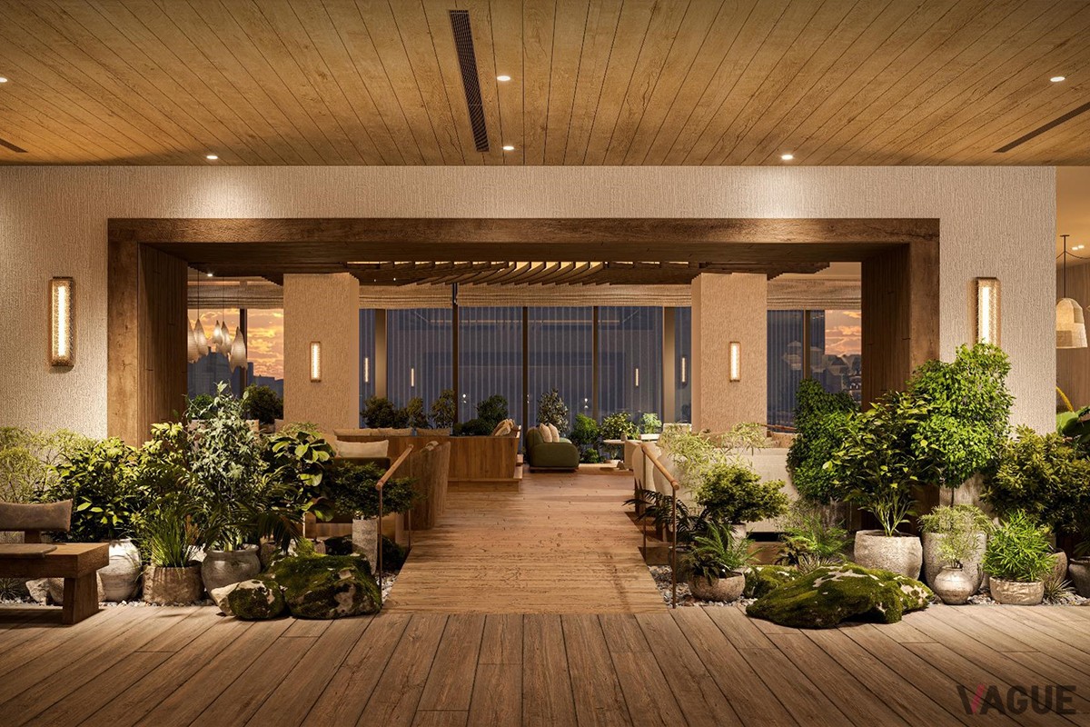 「1 Hotel Tokyo」ロビーラウンジ　イメージ