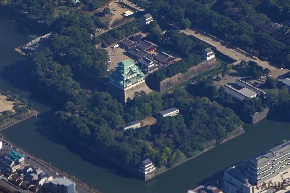 名古屋城天守閣と本丸御殿