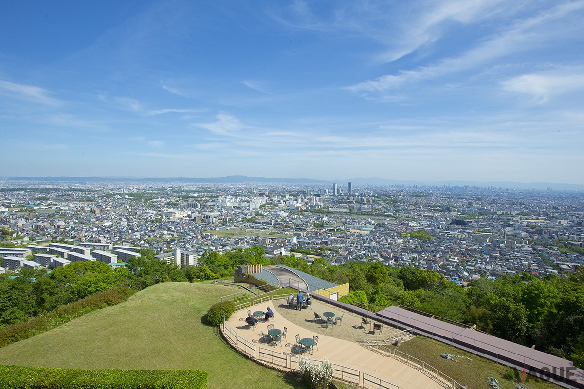 大阪平野一望の絶景が望める旅館