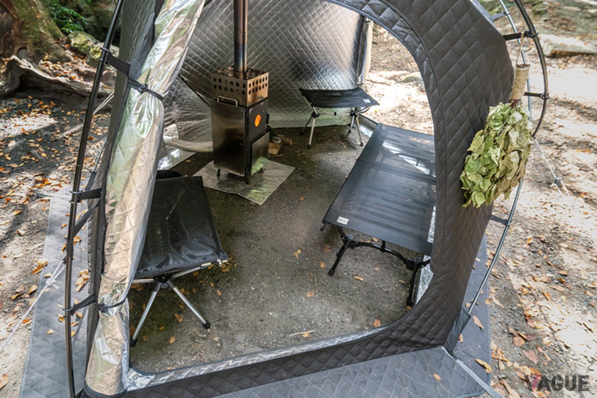 30分で90度の本格サウナ