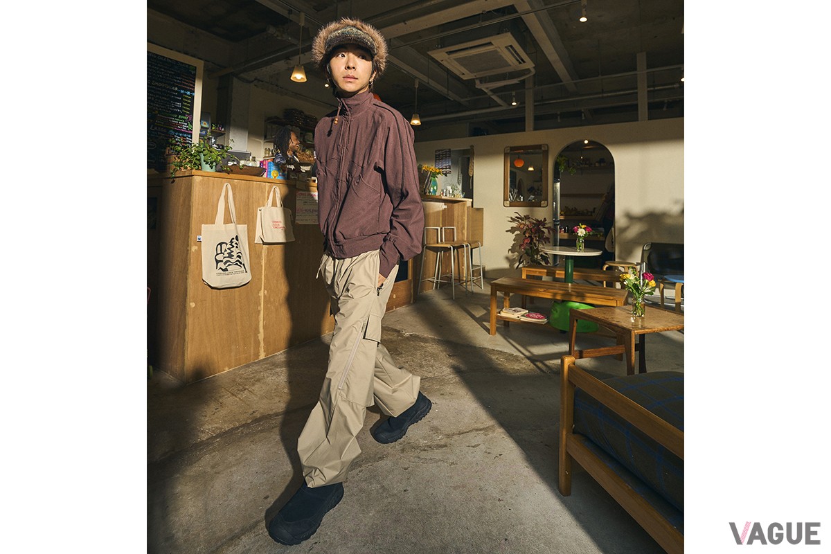 「HOOD NXIS PULL ON LEA WP」Black／Black
