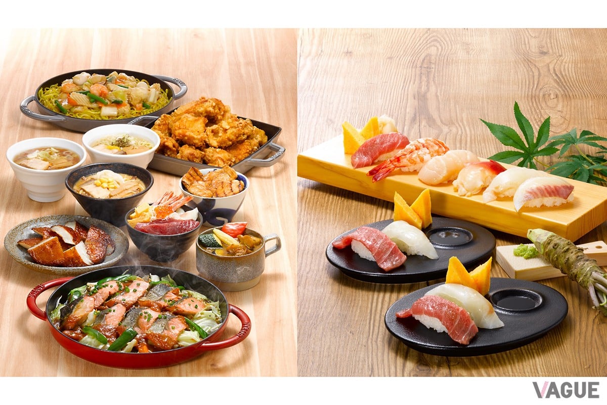 北海道名物を取り揃えた朝食メニュー