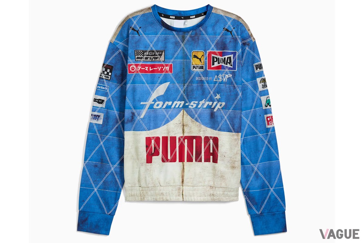 PUMA×A$AP ROCKY QUILTED SWEAT SHIRT