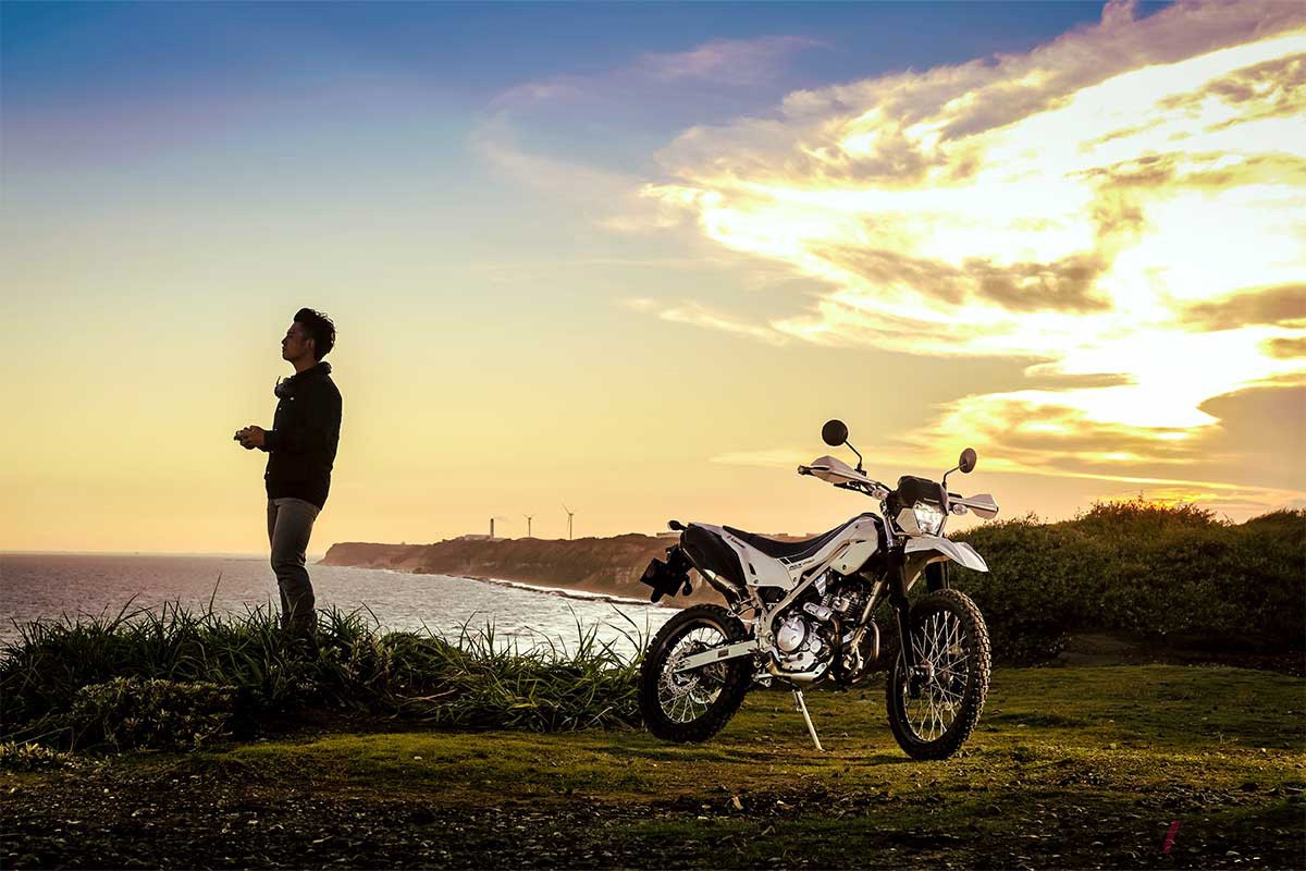 カワサキの新発想バイク「KLX230シェルパ」