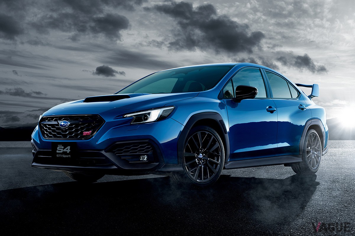 スバル「WRX S4」の「STIスポーツ R-ブラックリミテッド」
