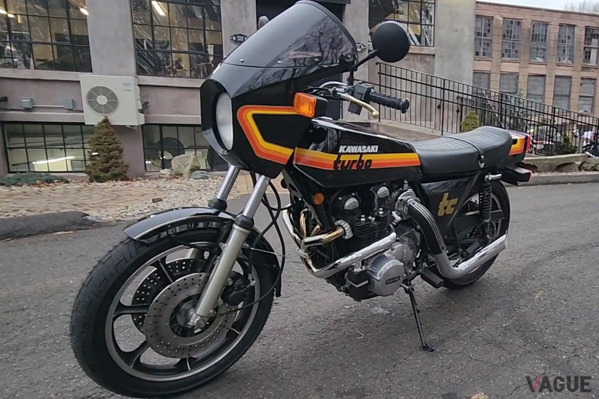 こちらの「Z1R TC」はアメリカのショップ&ミュージアムが所有していた1978年式（C）YouTube『KAPLAN AMERICA』