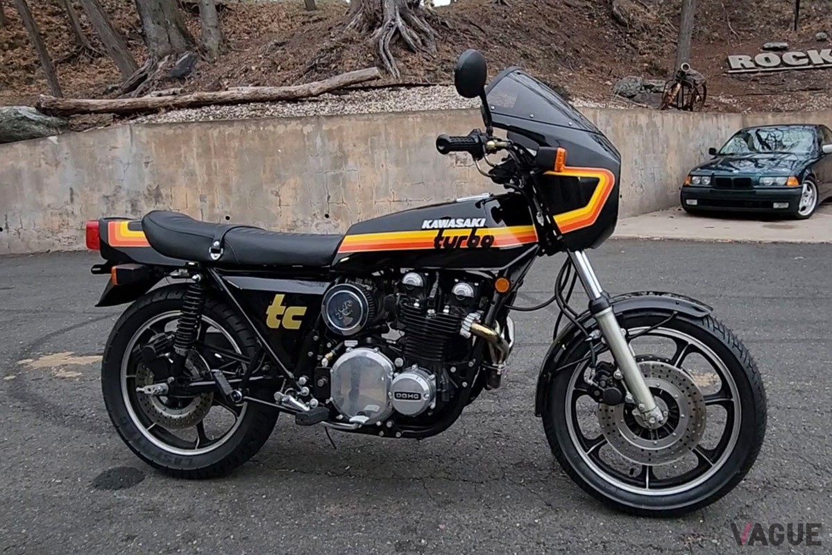 こちらの「Z1R TC」はアメリカのショップ&ミュージアムが所有していた1978年式（C）YouTube『KAPLAN AMERICA』