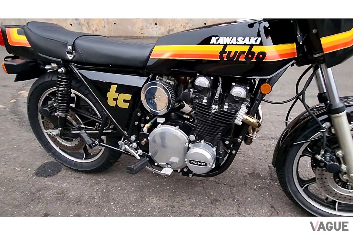 こちらの「Z1R TC」はアメリカのショップ&ミュージアムが所有していた1978年式（C）YouTube『KAPLAN AMERICA』